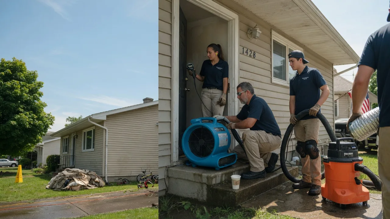 Water Damage Restoration in Wood River, IL near me
